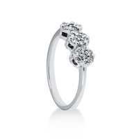 Anello Lux Gioielli in Oro bianco Diamante ATLK2761036;3;9B